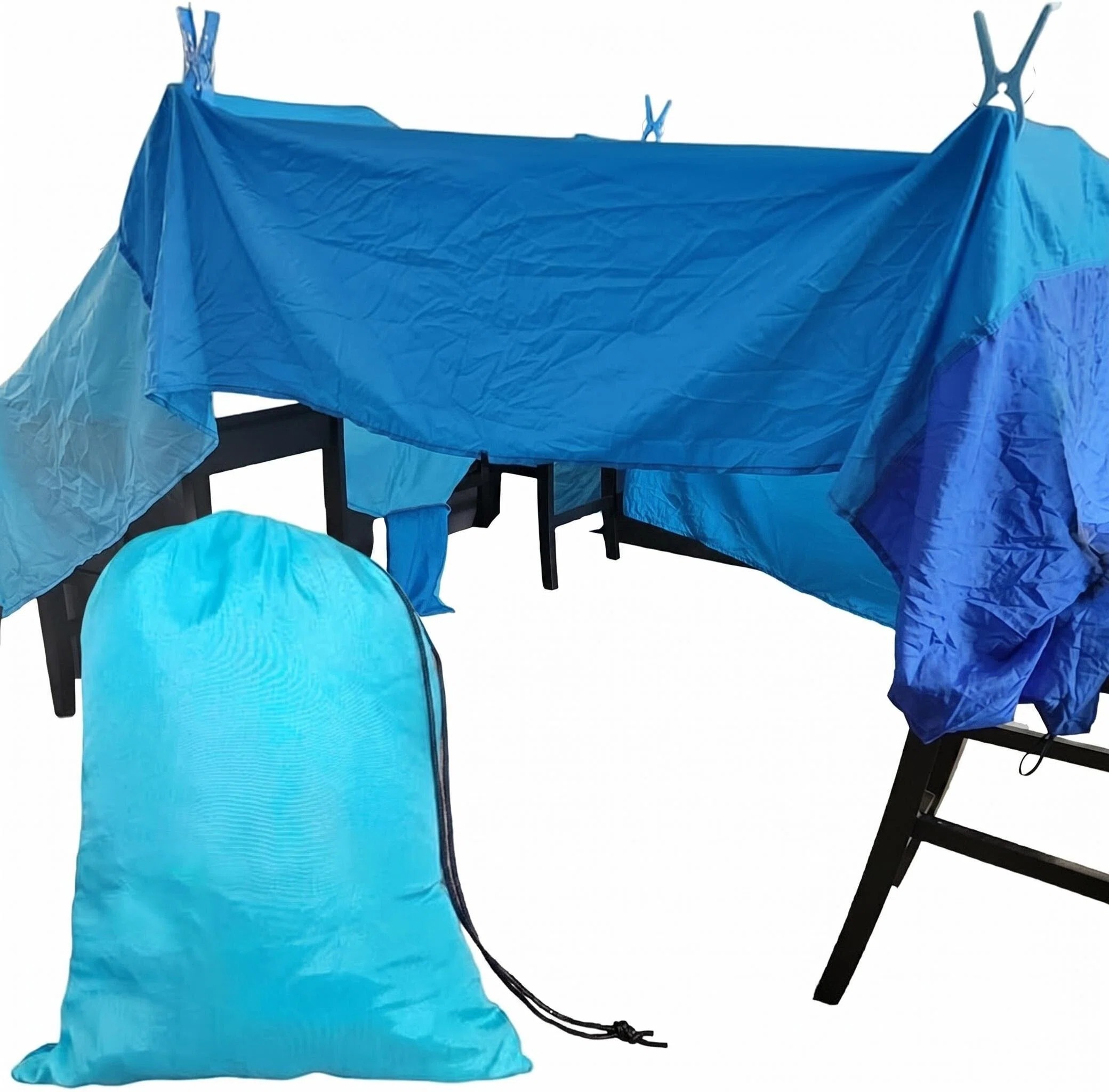 Party Games Graduation Ideas - Fort Building Kit- Large Lightweight Blanket