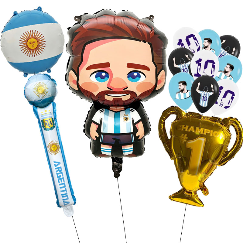 Party Games Easter For Kids - Messi Football Theme Balloon Birthday Party
