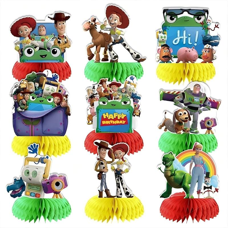 Party Games Game - Toy Story 5 Honeycomb Centerpieces Woody