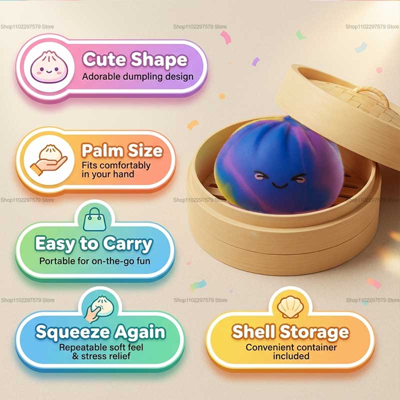 Party Games Mini - New Rainbow Toy with Steamer Box