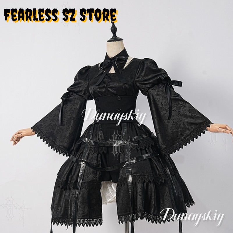 Girl Gothic Dress Halloween Ca - Party Games Girls ulasan dan harga