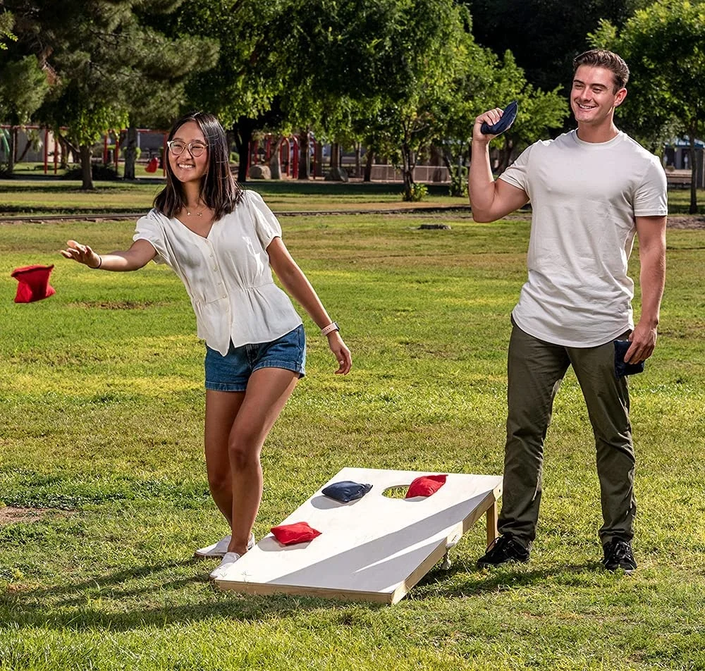 Solid Wood Premium Cornhole Ga - Cornhole Board Set ulasan dan harga