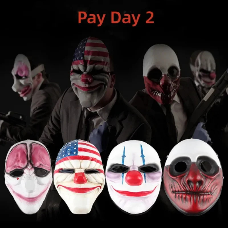 Steam Game Pay Day 2 Pvc Mask  - Party Games In Steam ulasan dan harga