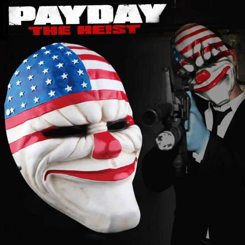 Steam Game Pay Day 2 Pvc Mask  - Party Games In Steam ulasan dan harga