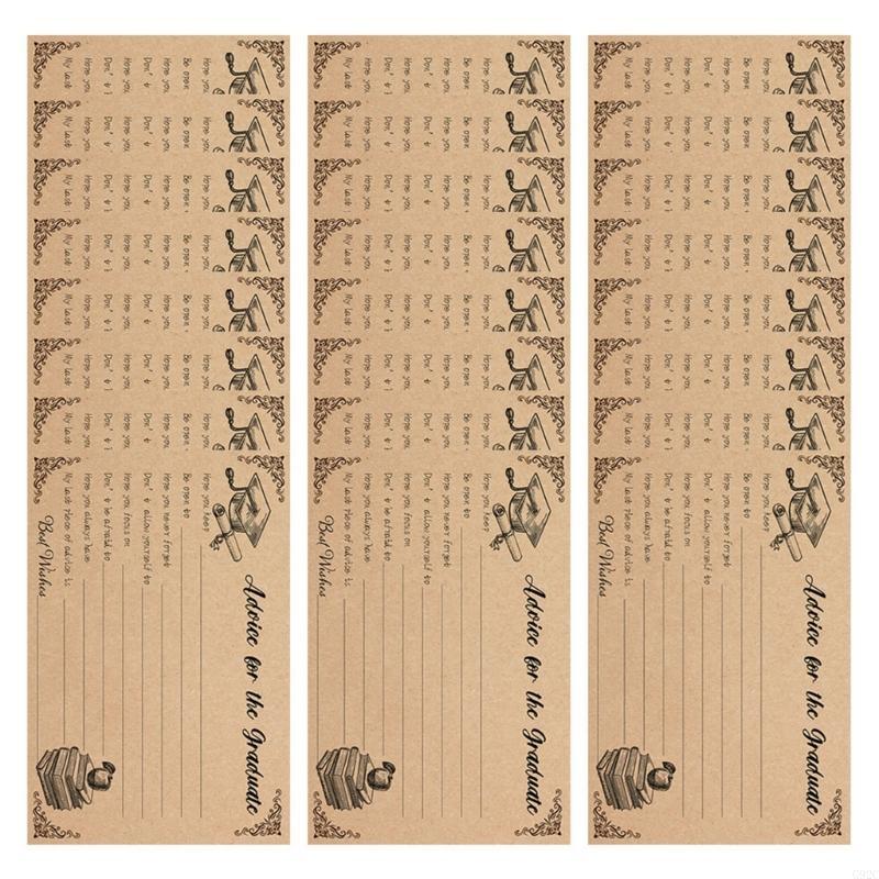 G92C 24Pcs Graduation Advice C - Party Games College ulasan dan harga