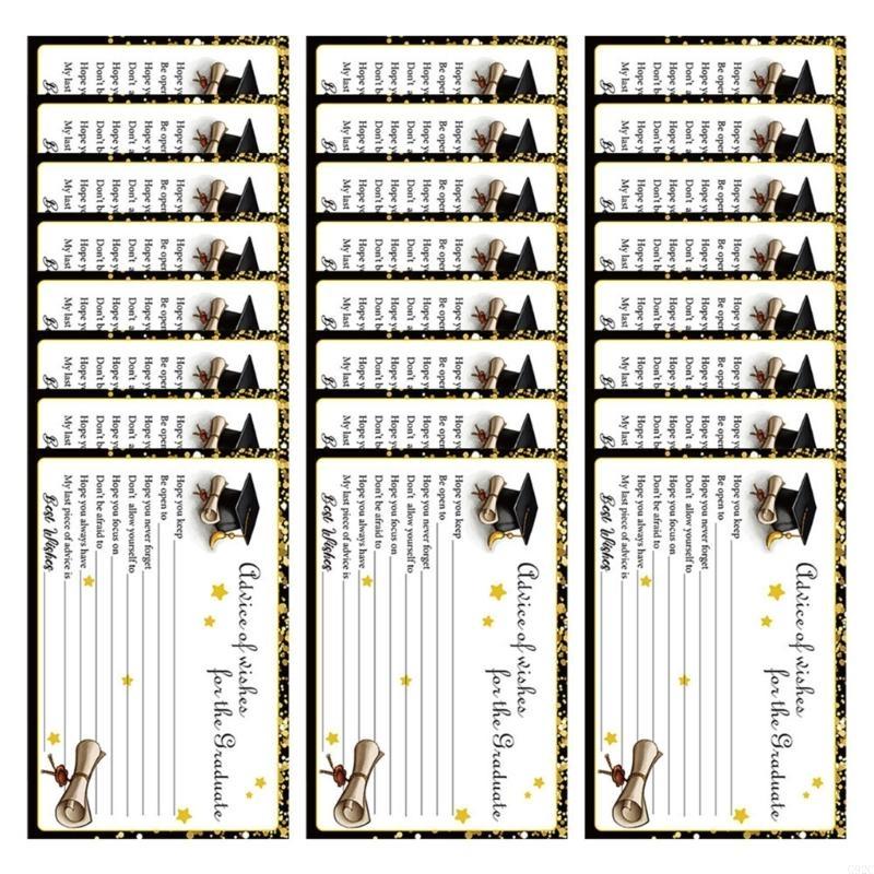G92C 24Pcs Graduation Advice C - Party Games College ulasan dan harga