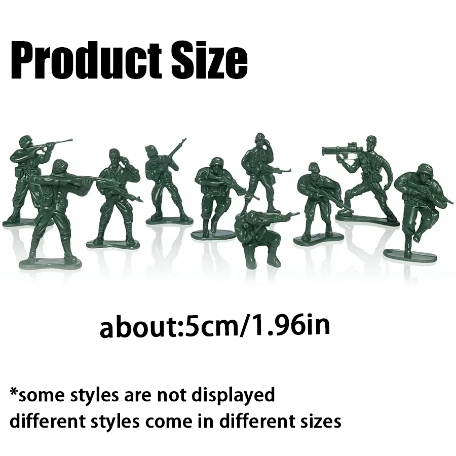 13/36/72pcs Mini Soldiers Mode - Party Games Mini ulasan dan harga
