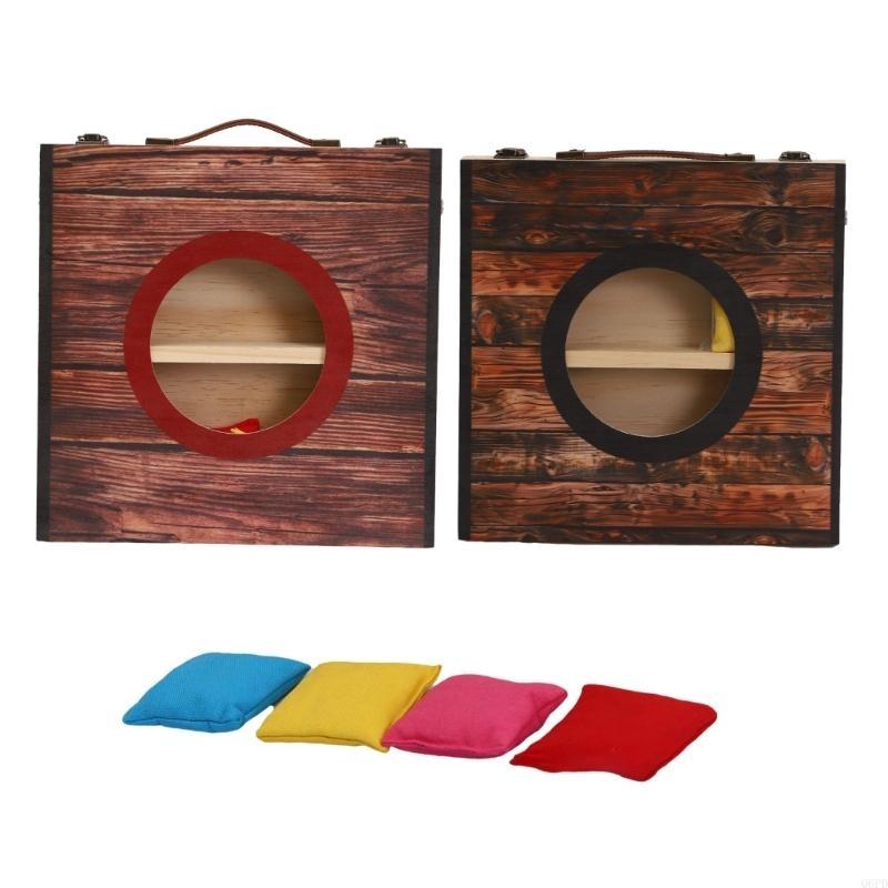 Portable Cornholes Set Foldabl - Cornhole Board Set ulasan dan harga
