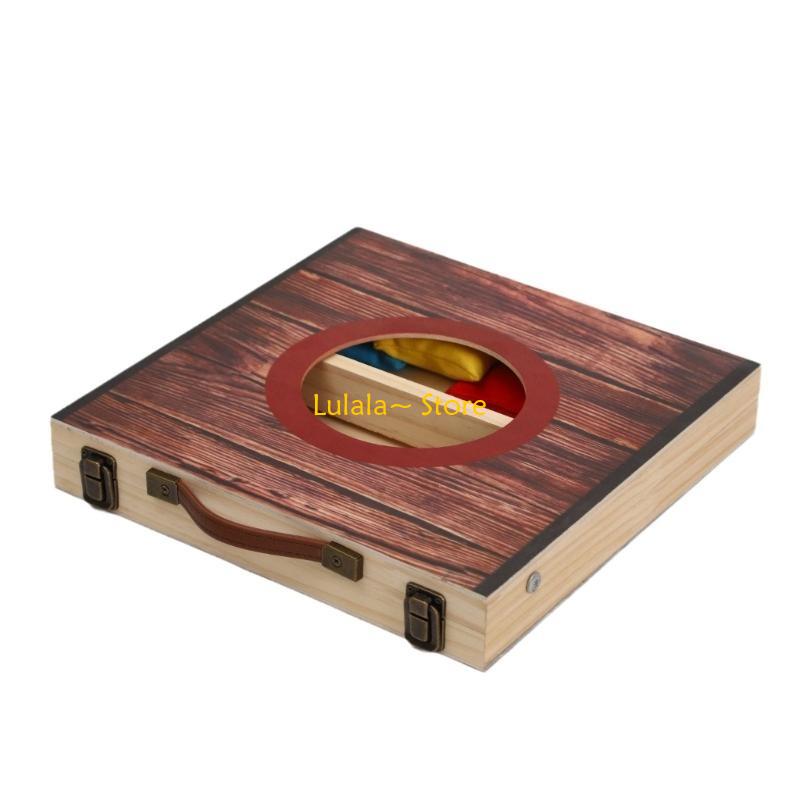 Y4QA Cornholes Game Set with 4 - Cornhole Board Set ulasan dan harga
