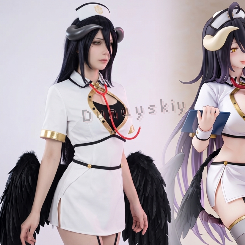 OVERLORD Albedo Gothic Angel N - Party Games Mini ulasan dan harga
