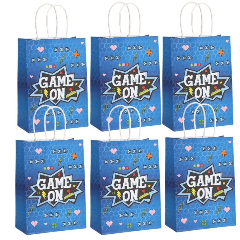 6/24Pcs Video Game on Theme Pa - Party Games Easter For Kids ulasan dan harga
