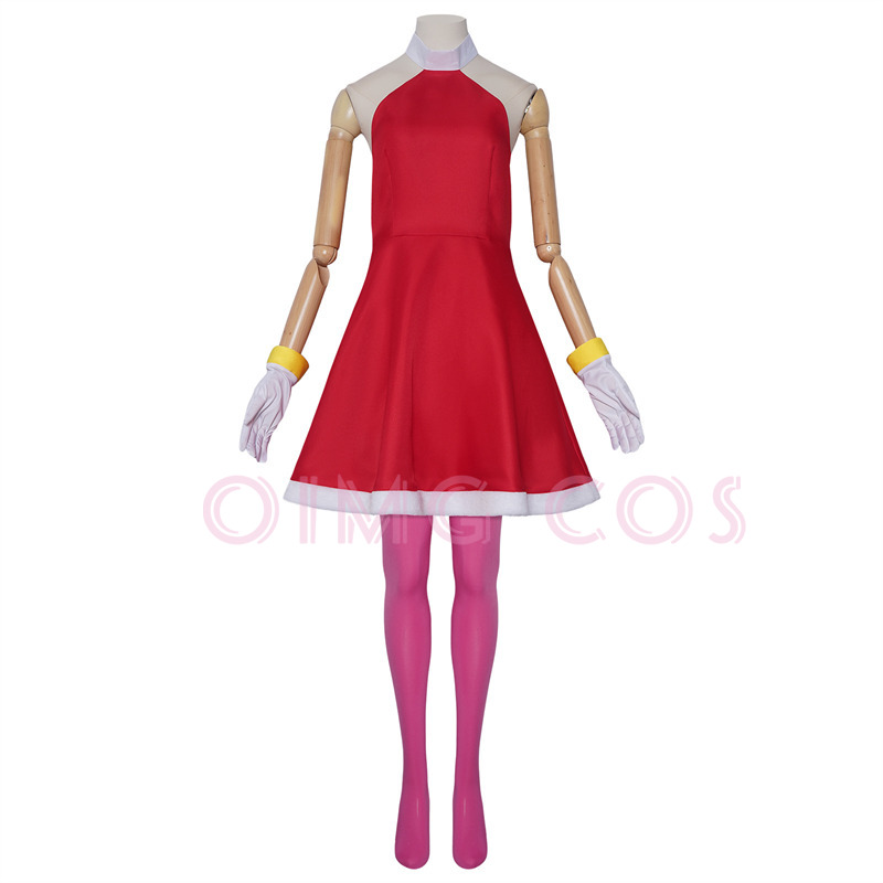 Amy Rose Cosplay Costume Adult - Party Games Groups ulasan dan harga