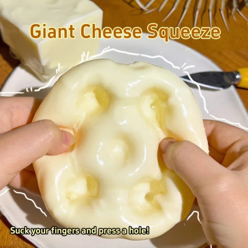 Taba Squishy Cheese Cube Stres - Party Games Game ulasan dan harga