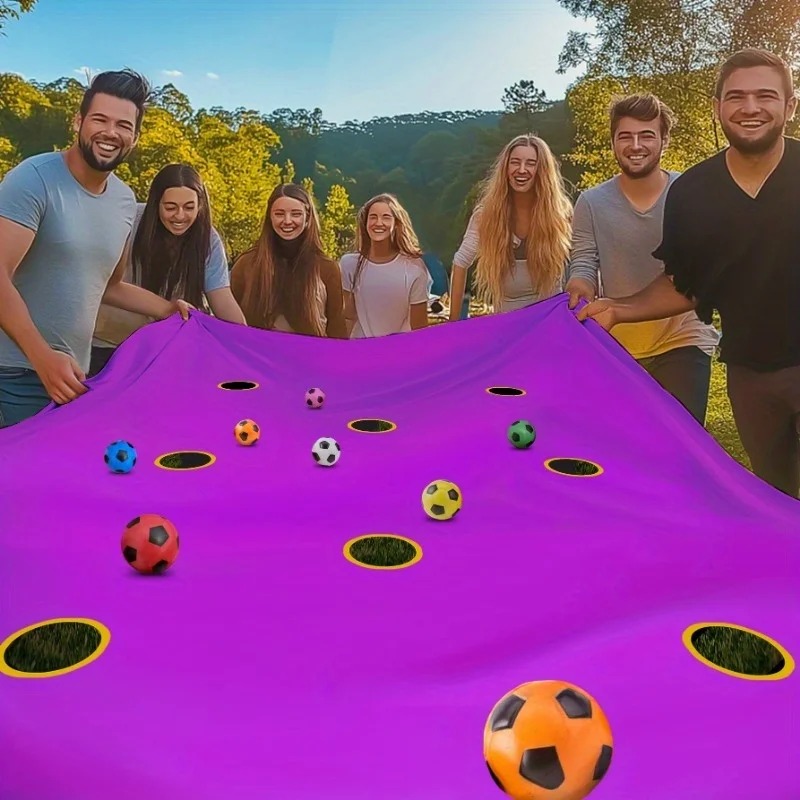 Hole Mat Ball Throwing Game Ki - Party Games Groups ulasan dan harga