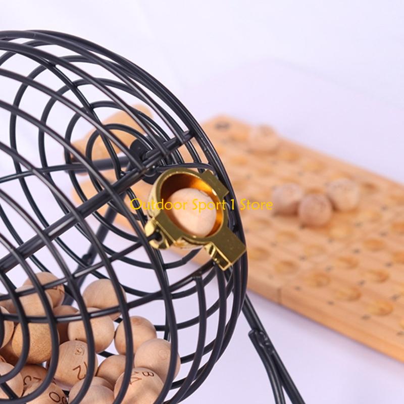 A0KA 75Pcs Natural Bingo Balls - Party Games Easy ulasan dan harga