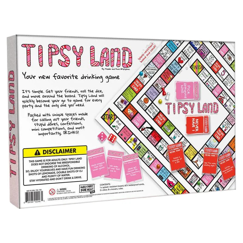Party Gift of Tipsy Land Party - Party Games Graduation Ideas ulasan dan harga