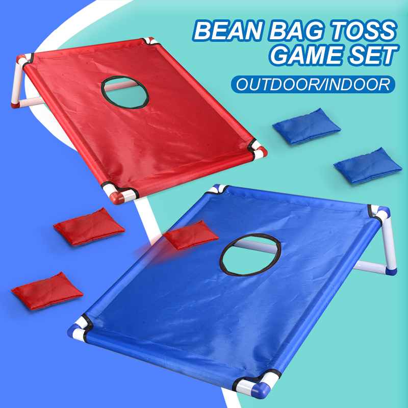 Kids Toys Bean Bags Toss Game  - Cornhole Board Set ulasan dan harga