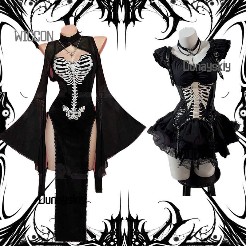 Halloween Gothic Skull Cosplay - Party Games In Steam ulasan dan harga
