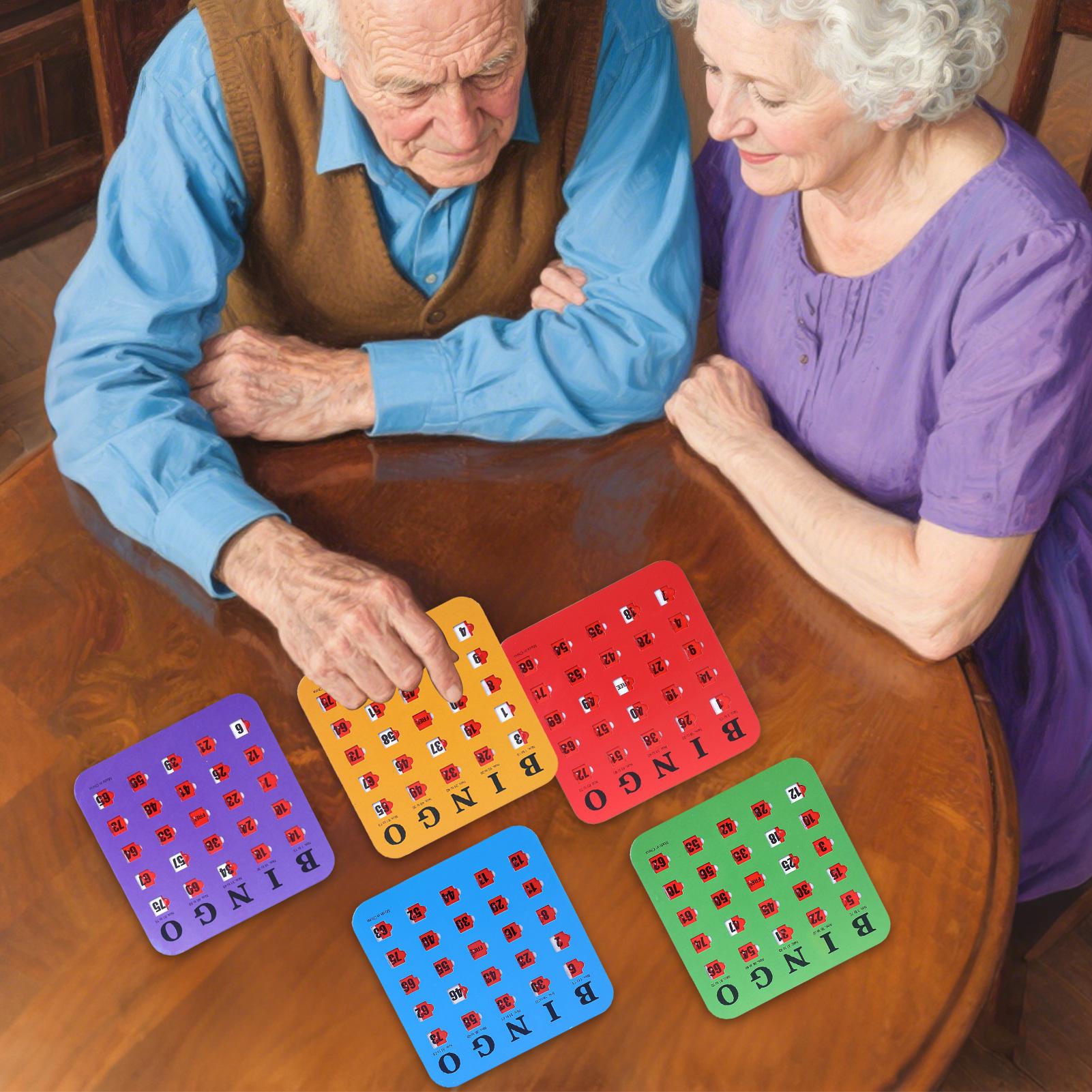 5 Pieces Bingo Game Cards Larg - Party Games For Adults Large Group ulasan dan harga