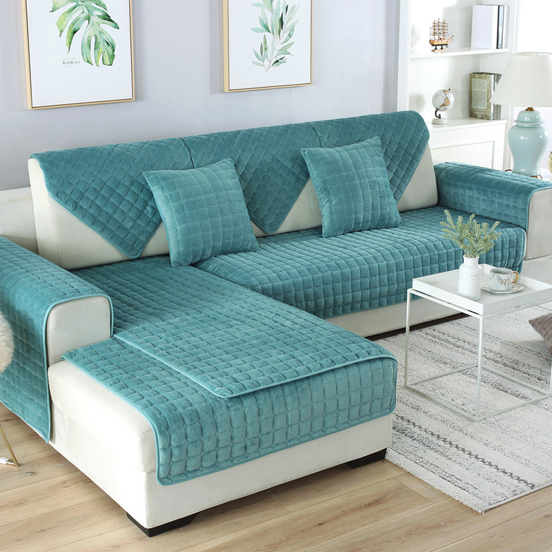Thickened Flannel Sofa Cushion - Washer Toss Set ulasan dan harga