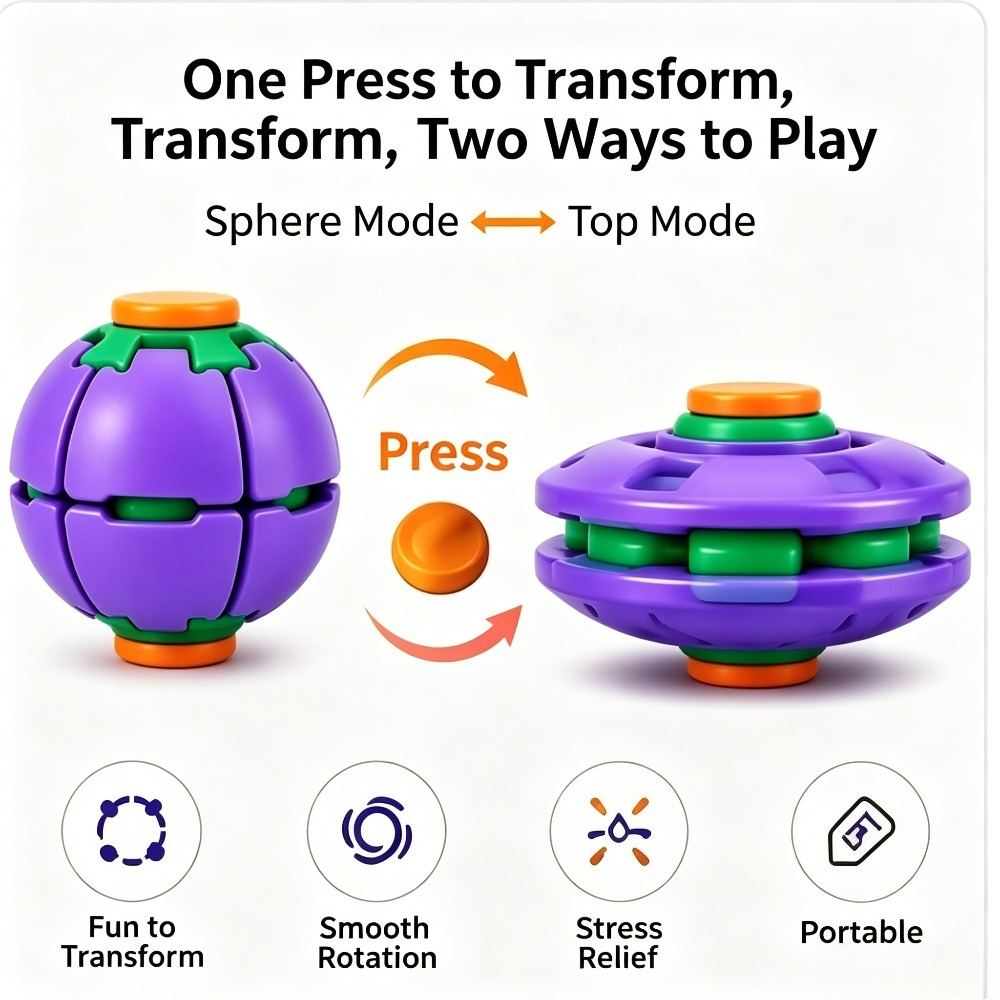 Transforming Fidget Spinner Ba - Party Games Game ulasan dan harga