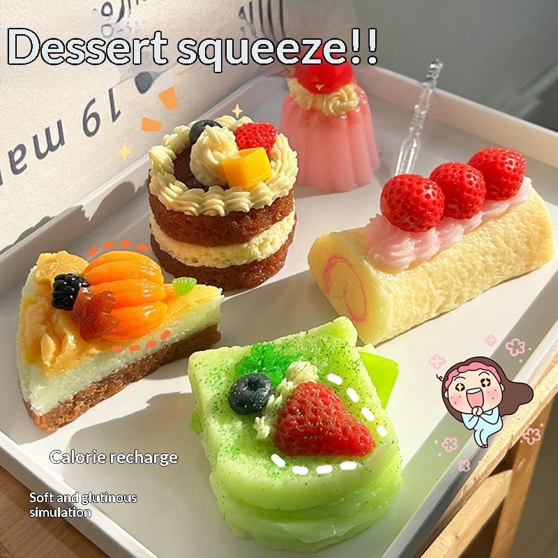 Realistic Dessert  Toys Soft S - Party Games Mini ulasan dan harga