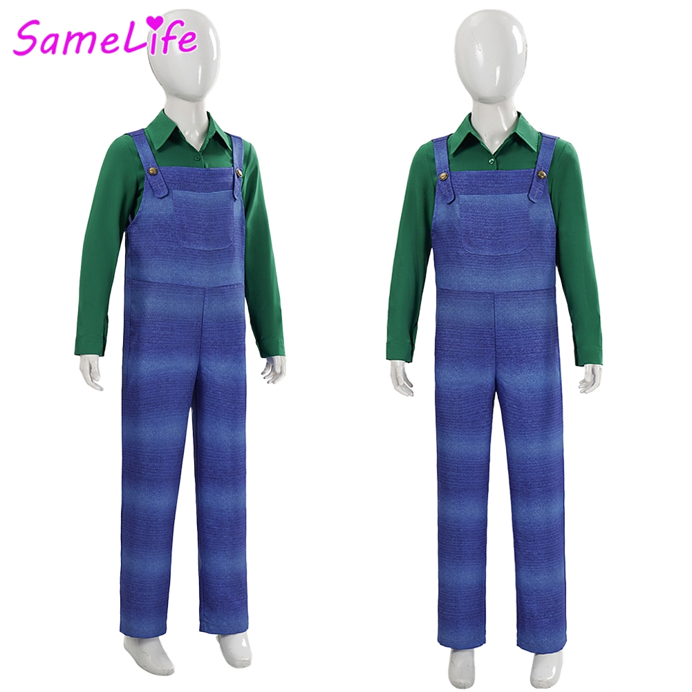 Plumber Luigi Cosplay Fantasy  - Party Games Youth ulasan dan harga