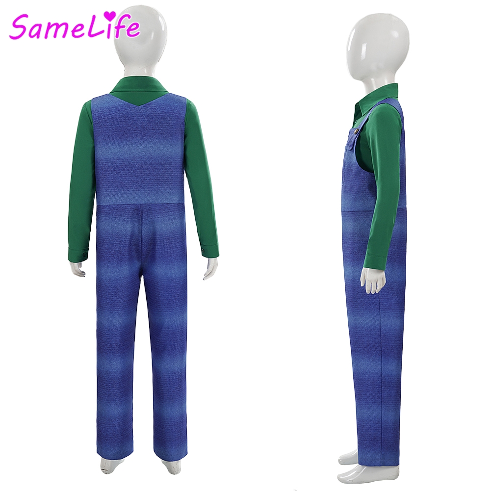 Plumber Luigi Cosplay Fantasy  - Party Games Youth ulasan dan harga