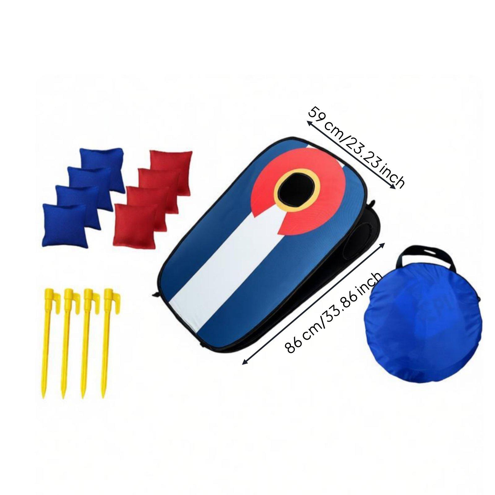 Cornhole Board Set Indoor and  - Cornhole Board Set ulasan dan harga