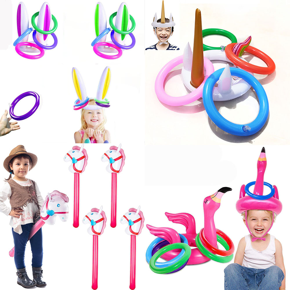 Inflatable Horsehead Stick Uni - Party Games Easter For Kids ulasan dan harga