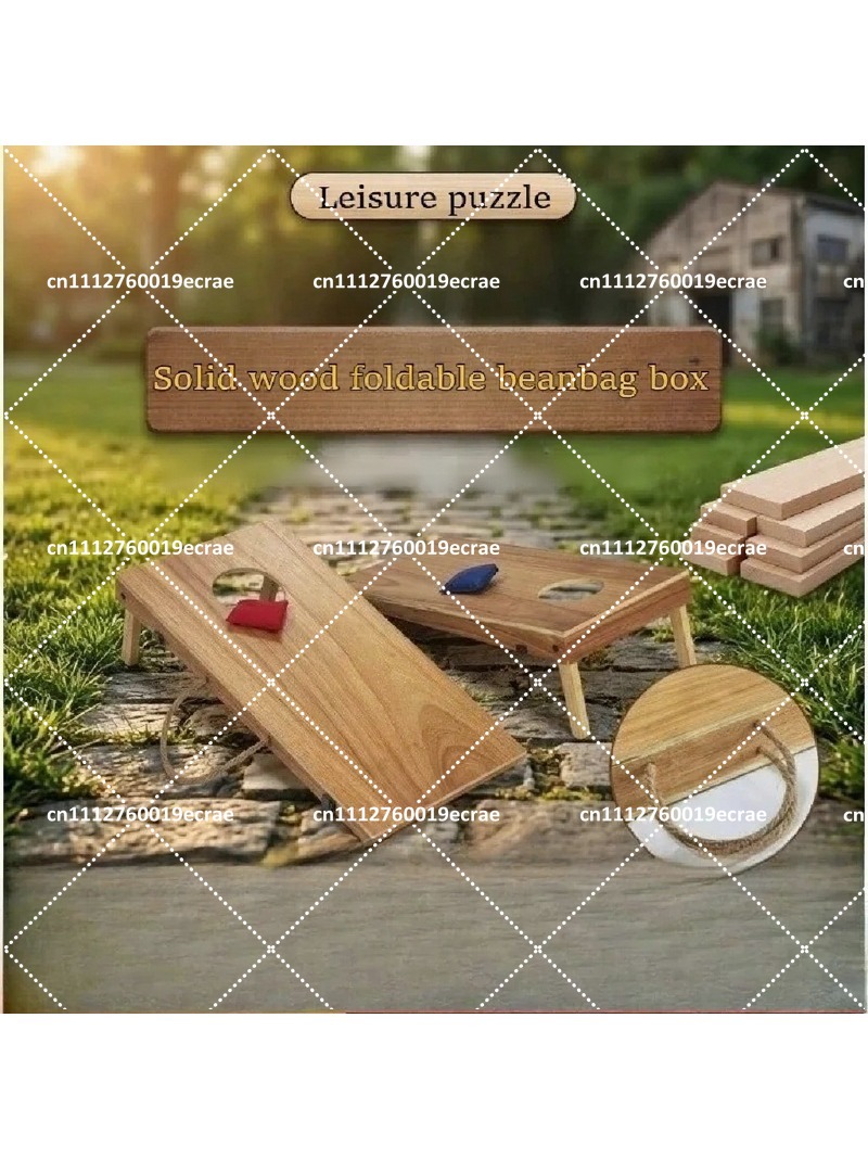 Premium Wooden Foldable Cornho - Cornhole Board Set ulasan dan harga