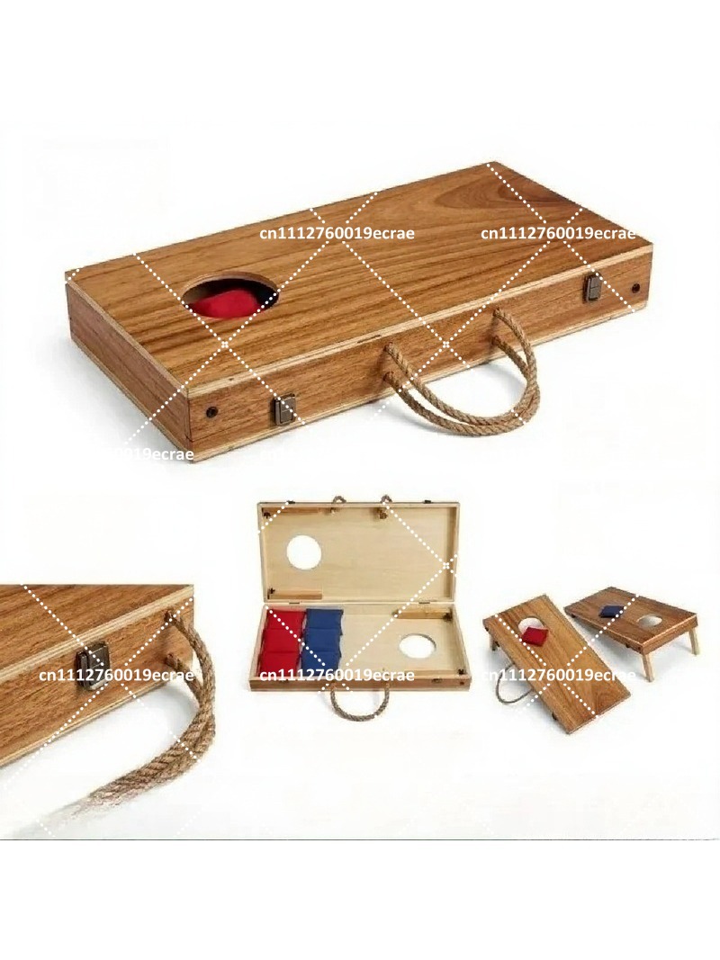 Premium Wooden Foldable Cornho - Cornhole Board Set ulasan dan harga