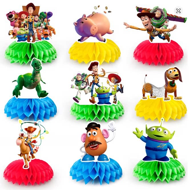 Toy Story 5 Honeycomb Centerpi - Party Games Game ulasan dan harga