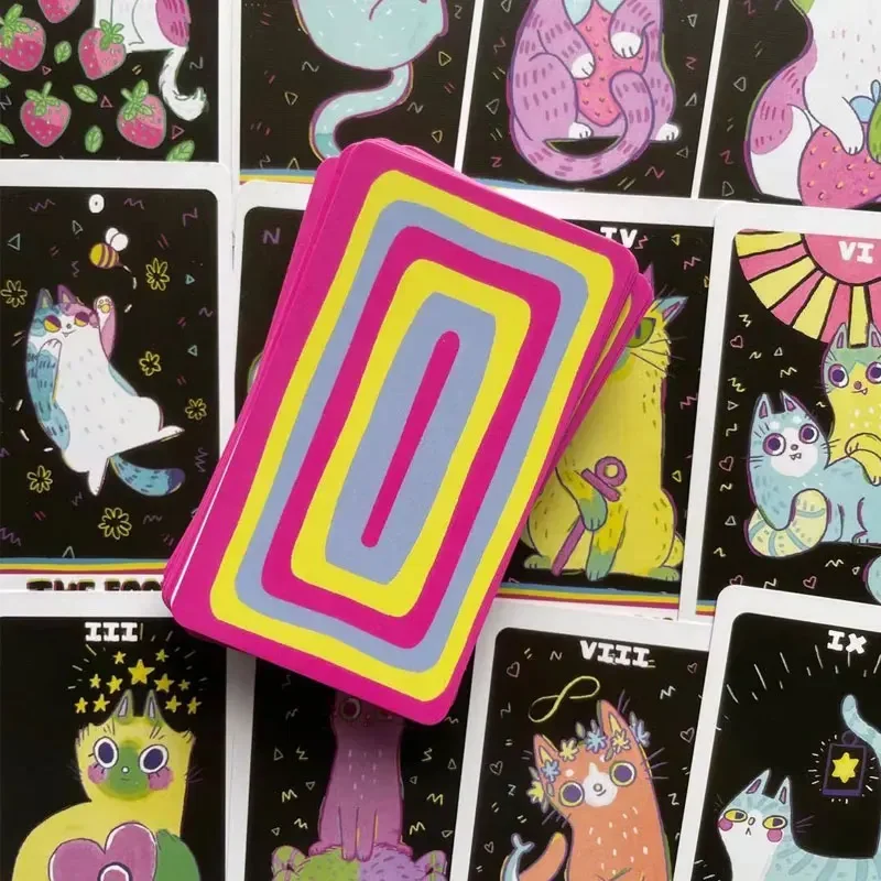 The Weird Cat Tarot English Ca - Party Games Easy ulasan dan harga