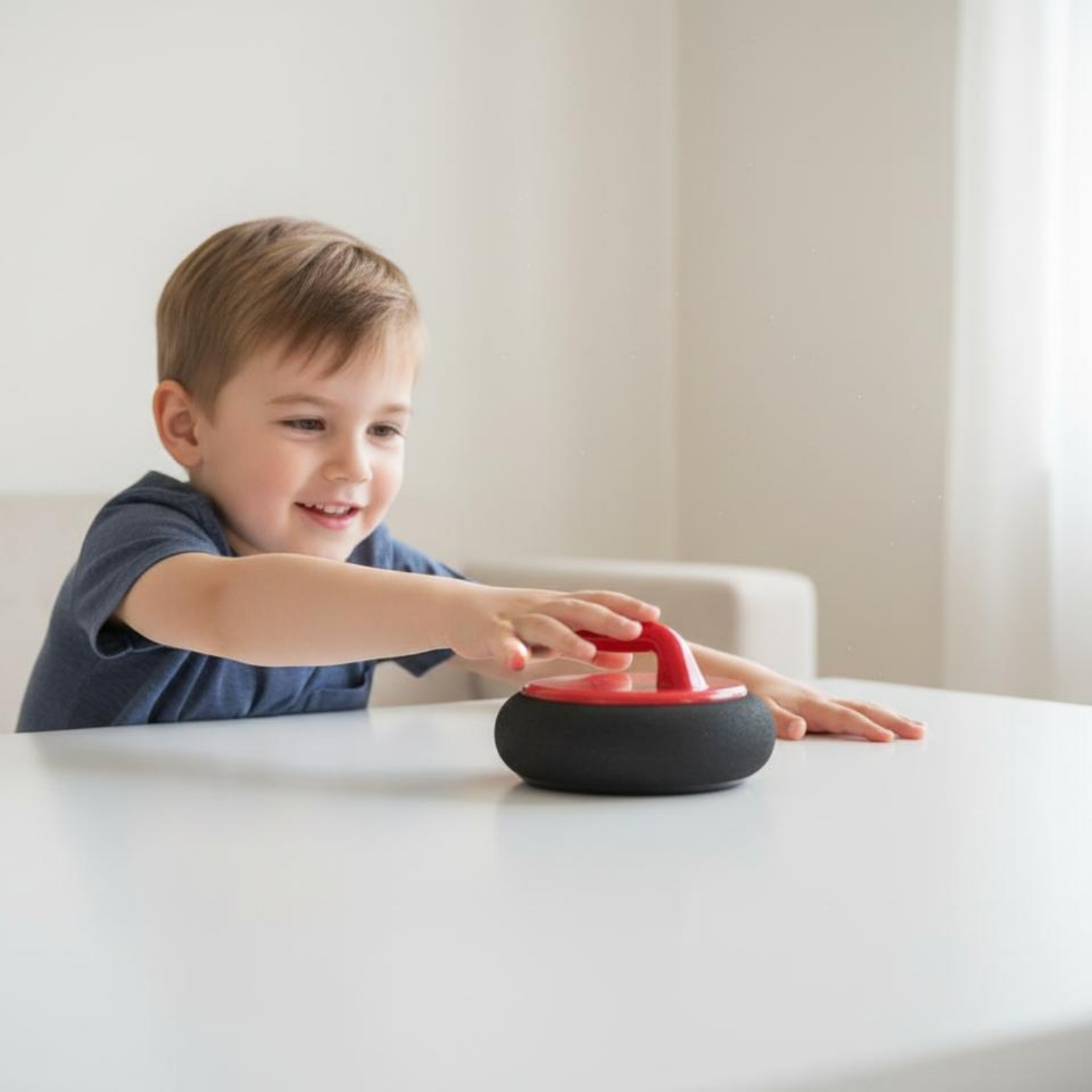 Iceless Floor Curling Set Home - Party Games Mini ulasan dan harga