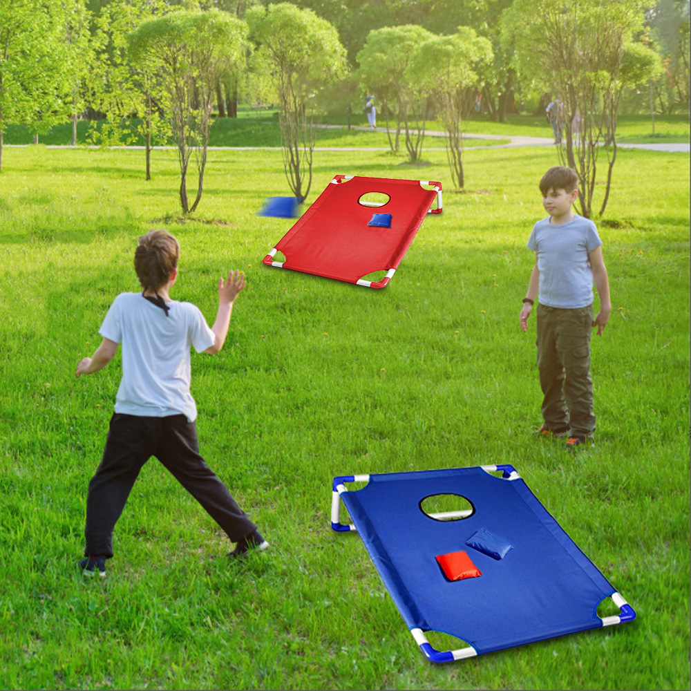 Portable Cornhole Set with 1 C - Cornhole Board Set ulasan dan harga