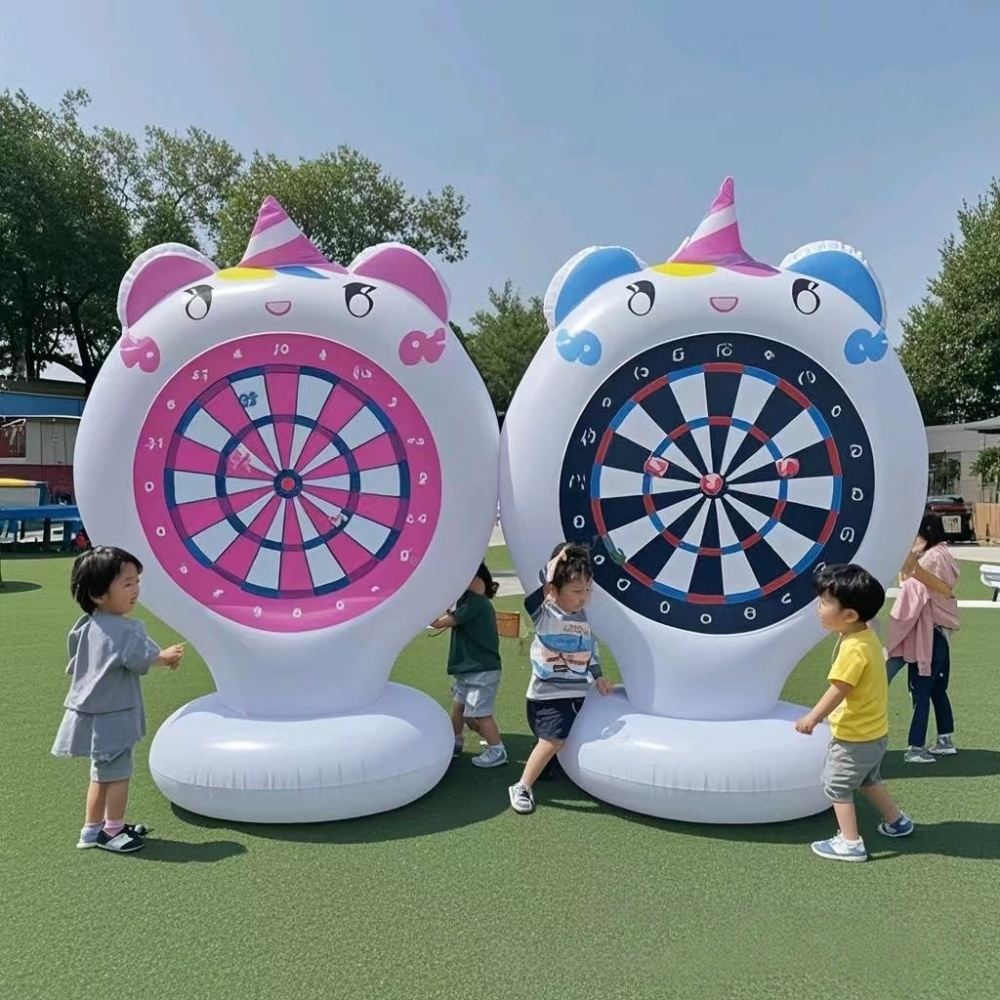 Inflatable Unicorn Throwing Ga - Party Games Easter For Kids ulasan dan harga