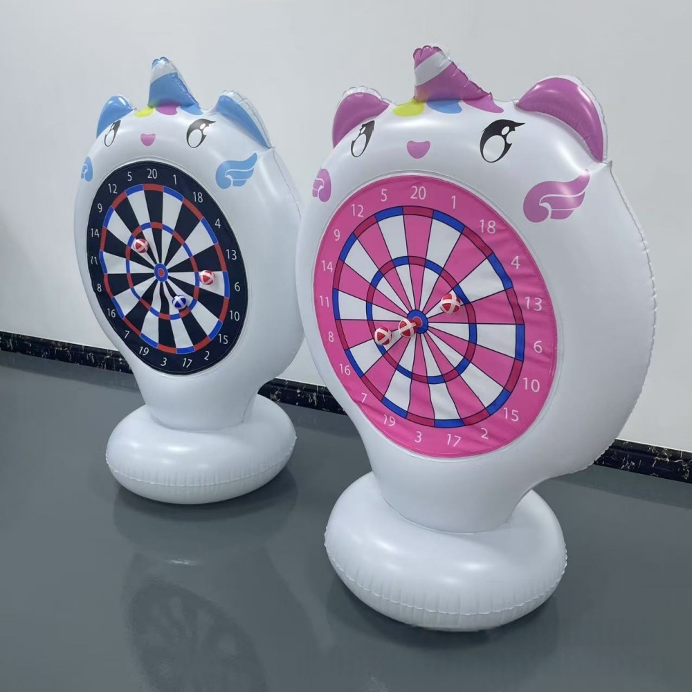 Inflatable Unicorn Throwing Ga - Party Games Easter For Kids ulasan dan harga