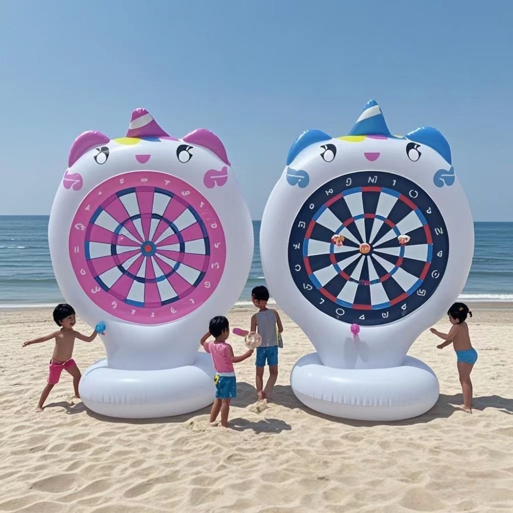 Inflatable Unicorn Throwing Ga - Party Games Easter For Kids ulasan dan harga