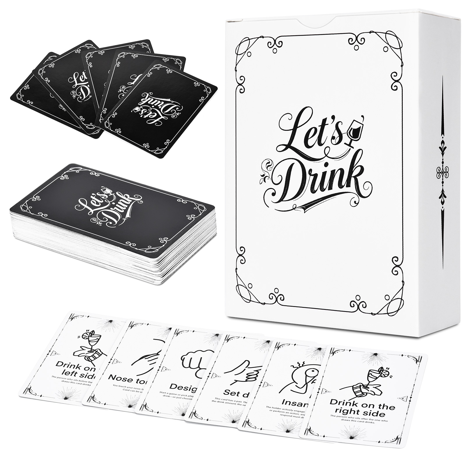 Adult Drinking Game Cards – 52 - Party Games College ulasan dan harga