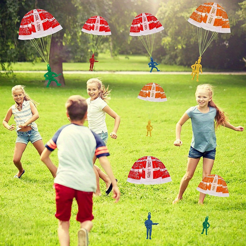 10/100pcs Parachute Toys for K - Party Games Graduation Ideas ulasan dan harga