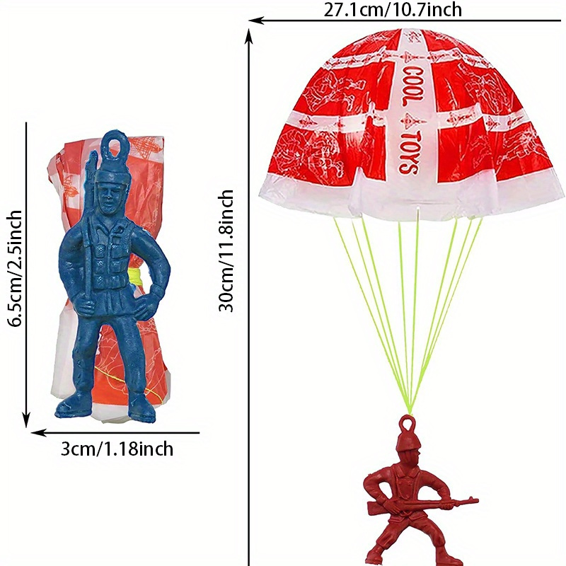 10/100pcs Parachute Toys for K - Party Games Graduation Ideas ulasan dan harga