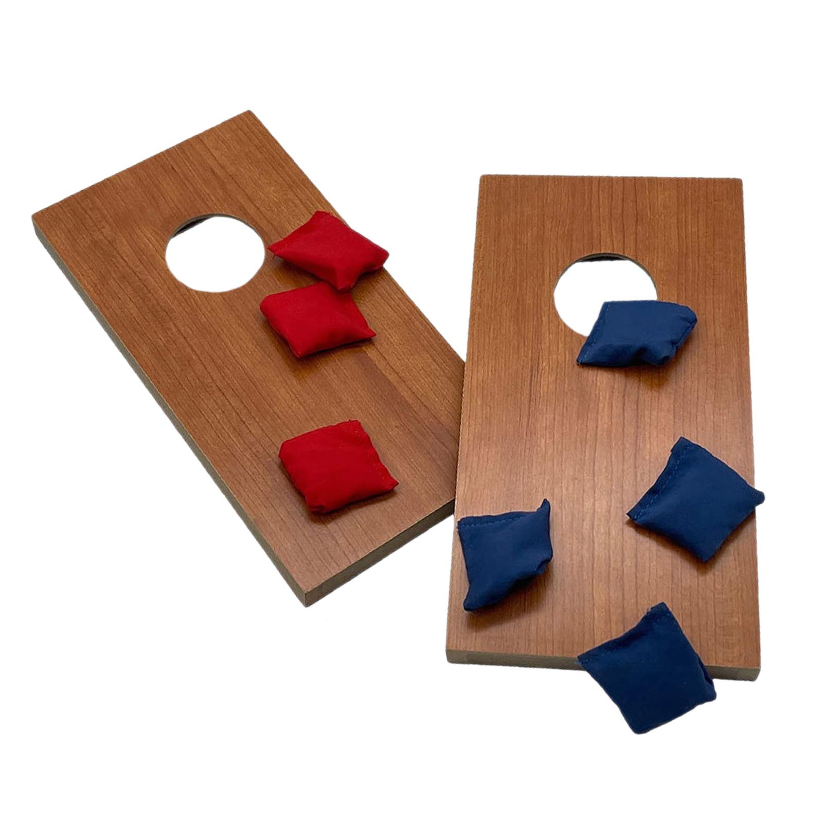 2x Cornhole Set Sandbag Throw  - Cornhole Board Set ulasan dan harga