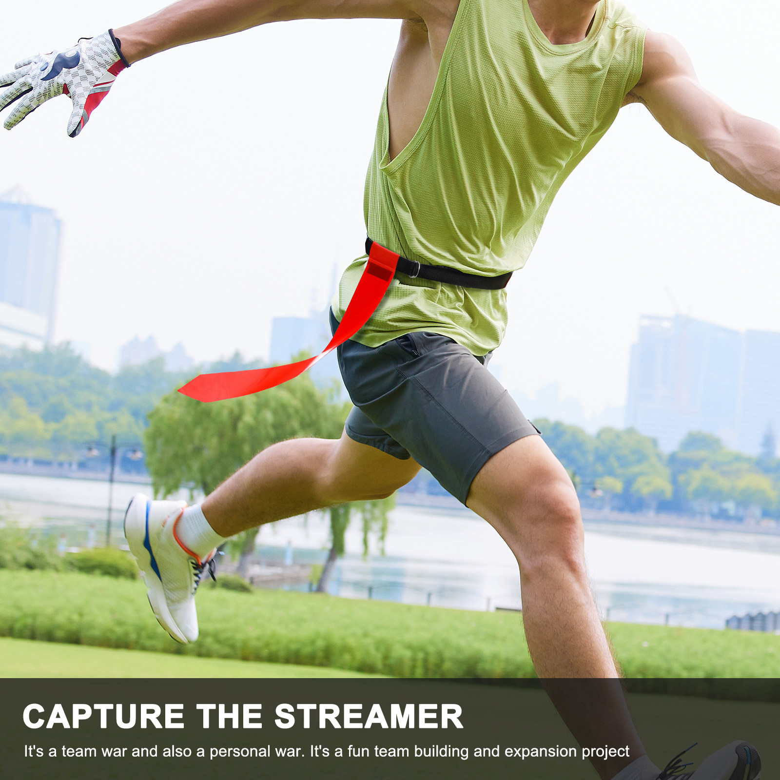 10Pcs Adjustable Football Belt - Capture Flag Set ulasan dan harga