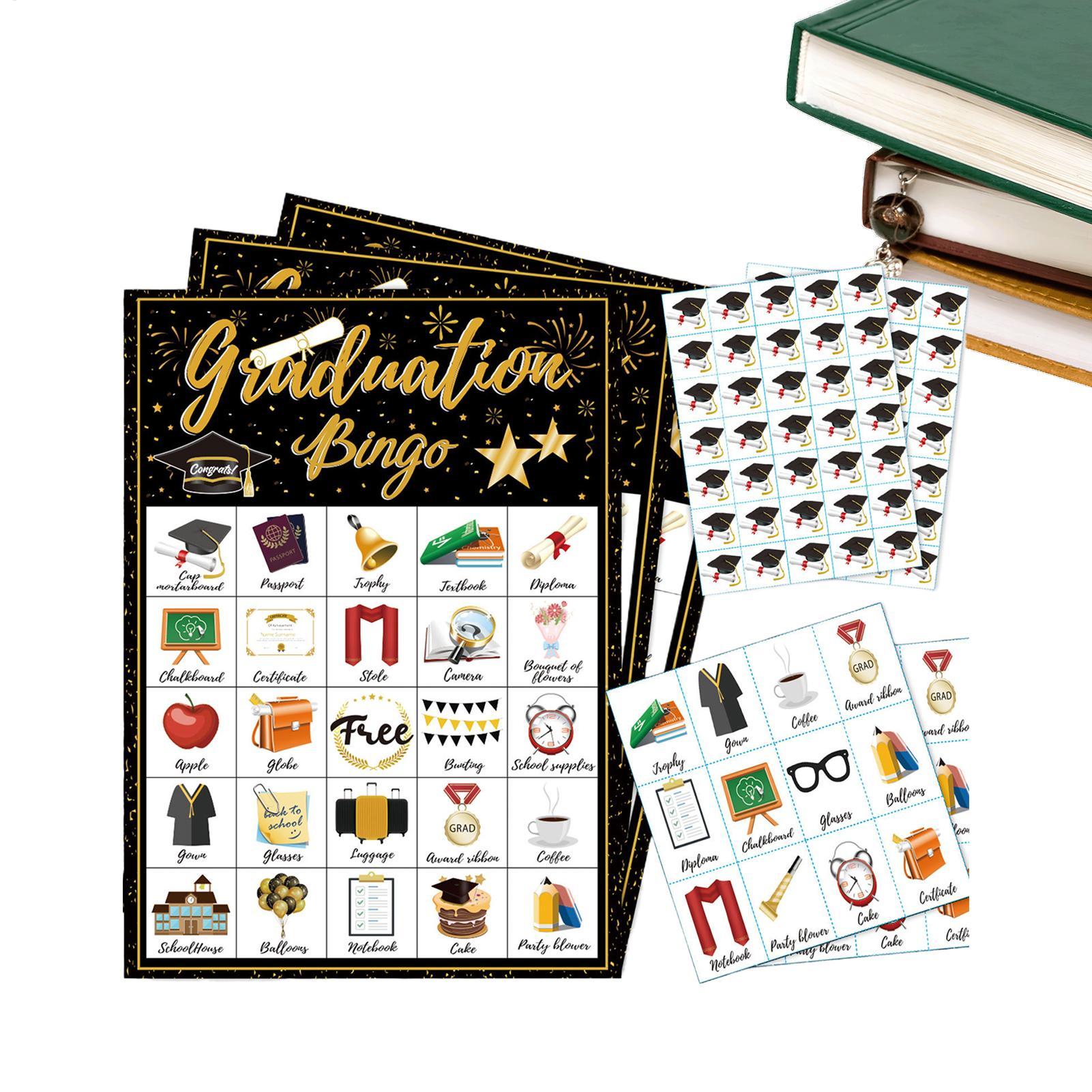 Graduation Party Bingo Cards 2 - Party Games College ulasan dan harga