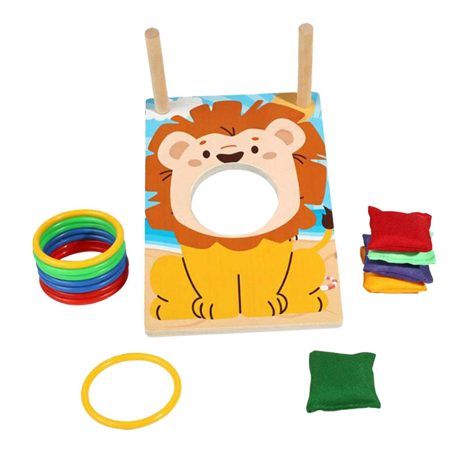 Bean Bag Toss Game Outdoor Toy - Cornhole Board Set ulasan dan harga