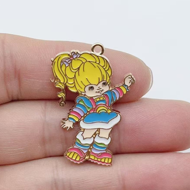 10pcs Cute Little Girl Enamel  - Party Games Girls ulasan dan harga